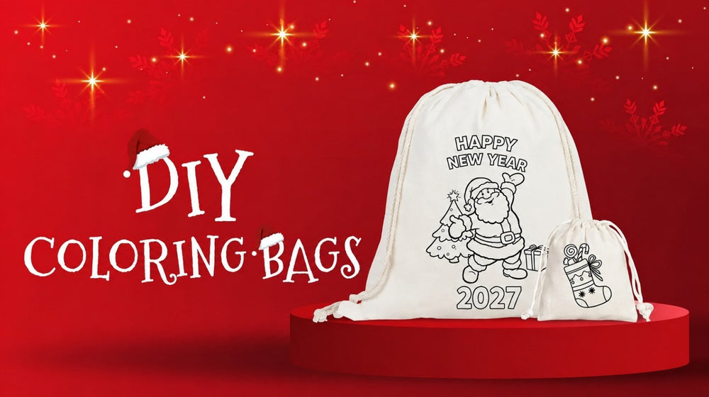 New Year Paintable Bags - Pamusan.com