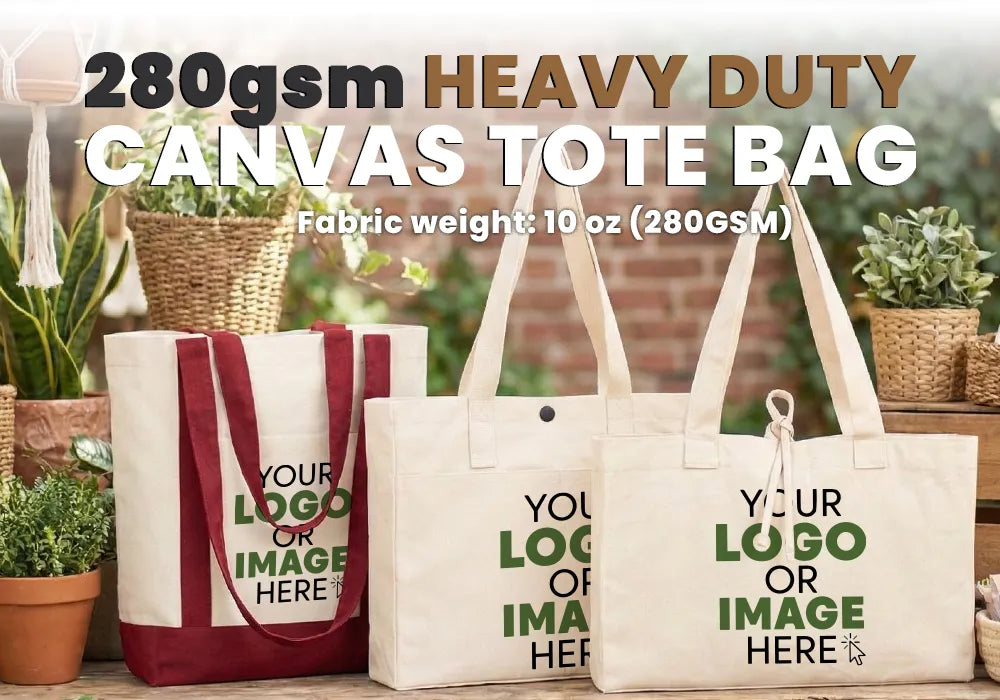 Canvas Tote Bags – Fabric Weight: 10 oz (280 gsm) - Pamusan.com