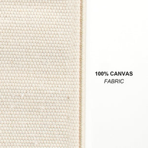 100% cotton canvas fabric close-up of the 450 gsm gabardine tote bag