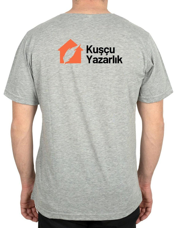 Basic T-shirt Gray - Print - Pamusan.com