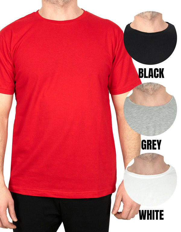 Basic T-shirt Red Color 1.0 Quality - Pamusan.com