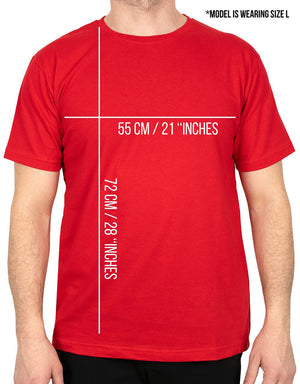 Basic T-shirt Red Color 1.0 Quality - Pamusan.com