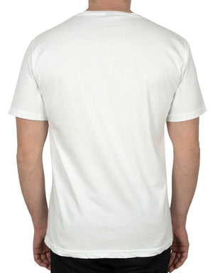 Basic T-shirt White - Print - Pamusan.com
