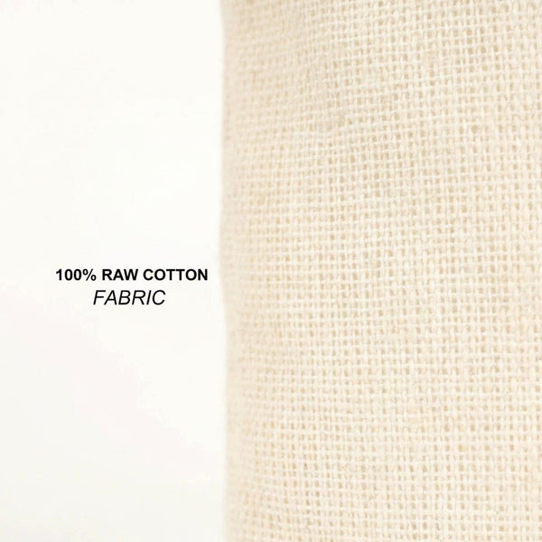 Blank Cotton Drawstring Pouch – 4"x8" (10x20 cm) Natural Muslin Favor Bag - Pamusan.com