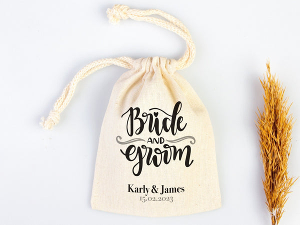 Bride And Groom Bag, Recover Kit Bags - Custom With Your Name Or Design, Bachelorette Party, The Groom The Bride Personalized - Pamusan.com
