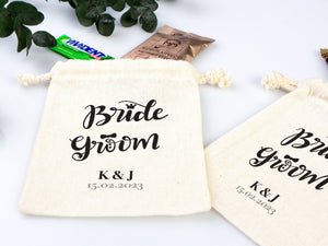 Bride Groom Bag, Recover Kit Bags, Custom With Your Name Or Design, Bachelorette Party, Survival Kits - Pamusan.com