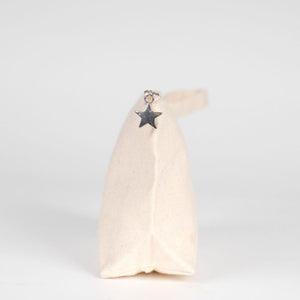 Canvas Clutch Pencil Case with Star Zipper Pull – 9" x 5" x 2" - Pamusan.com