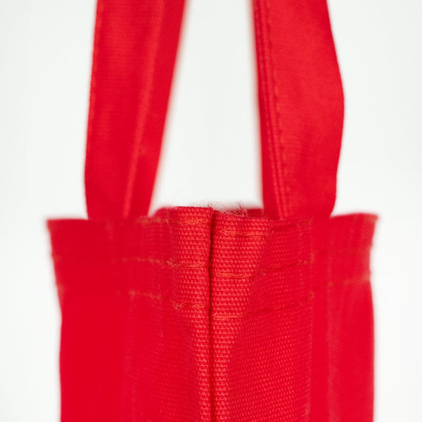 Canvas Tote Bags Red 14"W x 16"H – Blank Cotton Shopping & Gift Bags - Pamusan.com