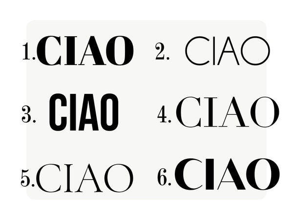 Ciao ! Italy Wedding Favor Bag, Italian Wedding Welcome Bag, Italy Gift, Custom Italy Wedding Totes - Pamusan.com