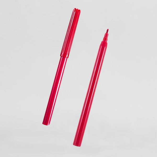 Class Painting Set – 25 Colorable Cotton Drawstring Bags 14"x16" + 4 Red Apple 12 - Color Paint Marker - Pamusan.com