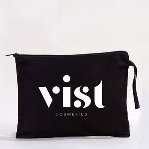 Clutch Bag - Black 8"W x 6"H - 21x15 cm (customized) - Pamusan.com