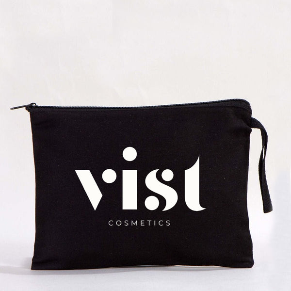 Clutch Bag - Black 8"W x 6"H - 21x15 cm (customized) - Pamusan.com