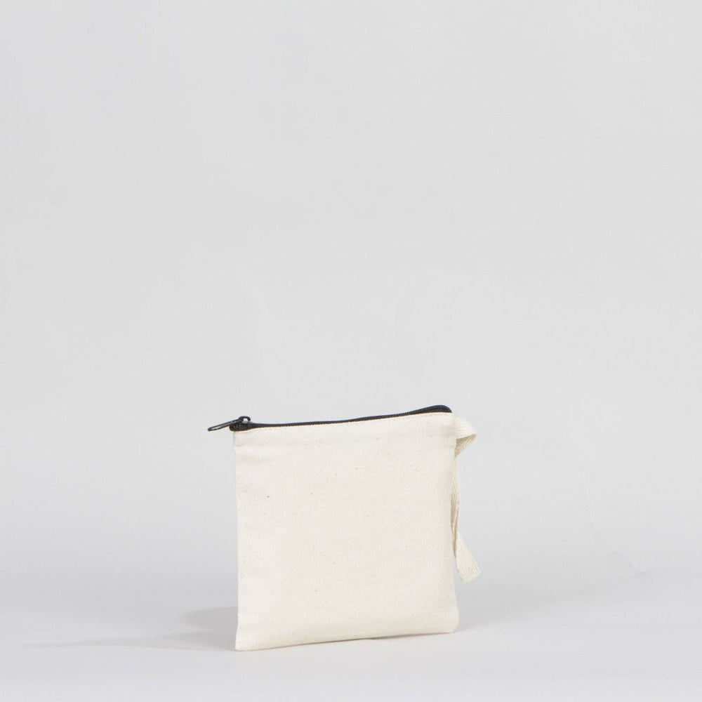 Clutch Gabardine Bag – 6"x5" Natural Cotton Unlined Pouch - Pamusan.com