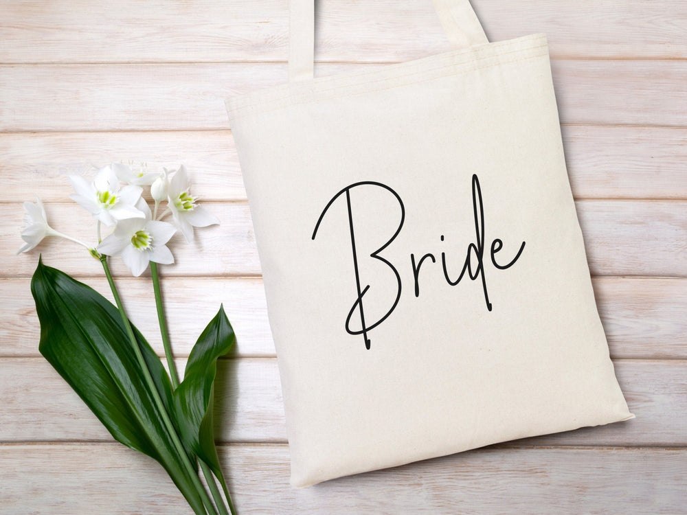 Cotton Bride Bags – Eco - Friendly Favors for Bridesmaids & Bridal Party - Pamusan.com