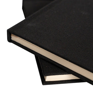 Custom Canvas Notebook 6" × 8"(15x20) – Happy New Year Themed Personalized Writing Journal - Pamusan.com