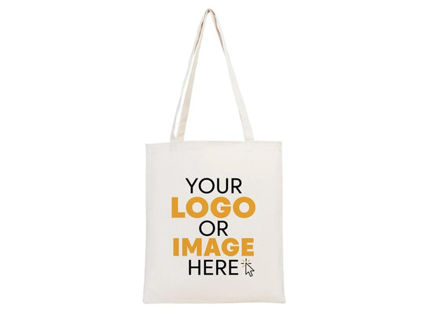 Custom Canvas Tote Bags Bulk – 14"x16" Natural Color with Logo Printing | Wholesale Cotton Totes - Pamusan.com