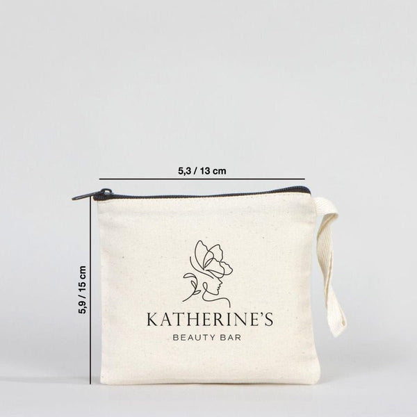 Custom Clutch Bag – 6"x5" Unlined Cotton Pouch - Pamusan.com