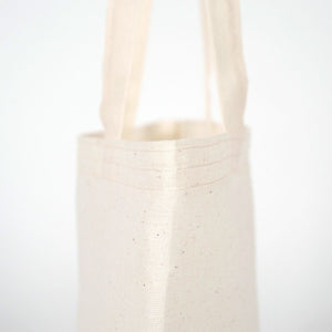 Custom Cotton Shoulder Tote Bag – 14" × 12" (35 × 30 cm) – Natural 4 oz - Pamusan.com