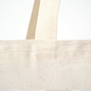 Custom Cotton Shoulder Tote Bag – 14" × 12" (35 × 30 cm) – Natural 4 oz - Pamusan.com