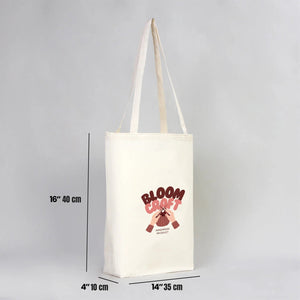 Custom Cotton Tote Bag 14 × 16 × 4 in (35 × 40 × 10 cm), 4 oz – Gusseted - Pamusan.com