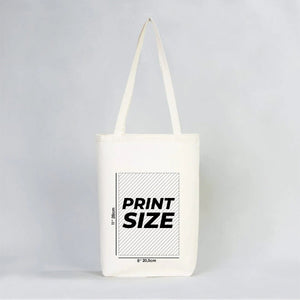 Custom Cotton Tote Bag 14 × 16 × 4 in (35 × 40 × 10 cm), 4 oz – Gusseted - Pamusan.com