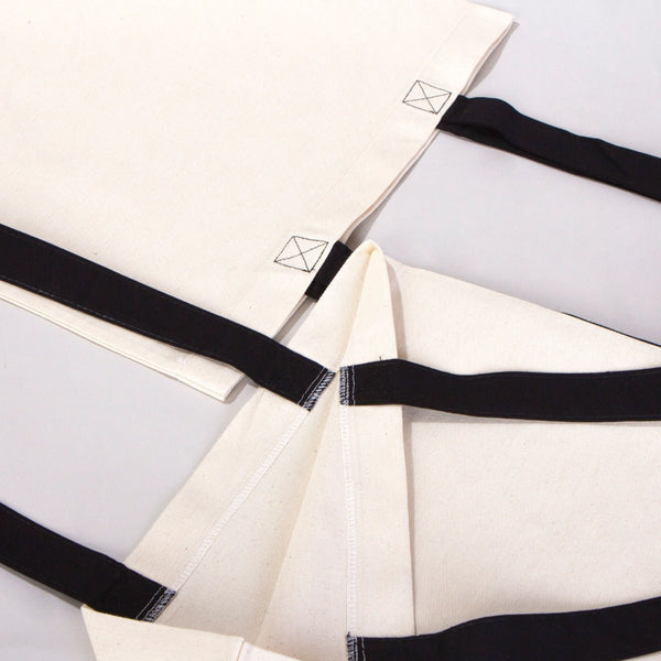 Custom Cotton Tote Bag – 16" × 14" (40 × 35 cm) – Black Handles - Pamusan.com