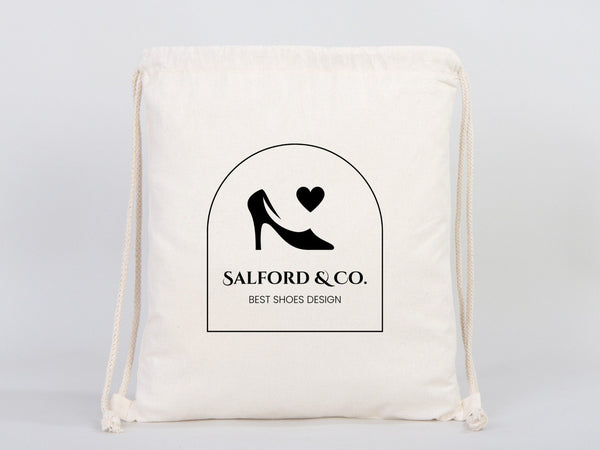 Custom Drawstring Bags - Material: 5oz Canvas, Personalized Eco - Friendly Backpacks, Logo - Printed Cotton, Personalized Cotton Pack - Pamusan.com