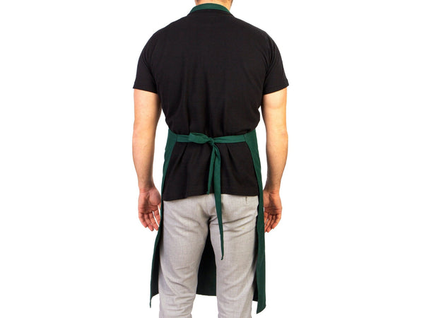 Custom Logo Apron – Personalized Kitchen Aprons for Chefs, Bakers & Home Cooks — print detail | Pamusan