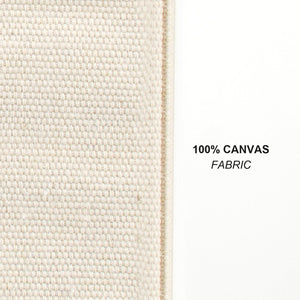 Custom Printed Canvas Tote Bags 16"W x 14"H x 6"L – Two Side Pockets, Black Woven Handles – 450 gsm Cotton - Pamusan.com