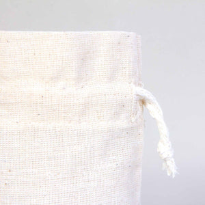 Custom Printed Cotton Drawstring Pouch – Natural Color, 4" × 6" (10 × 14.5 cm), 4 oz - Pamusan.com