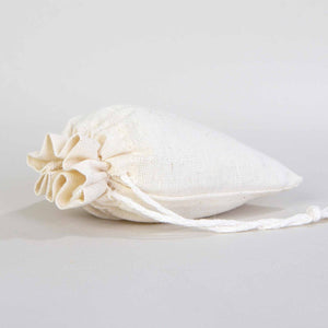 Custom Printed Cotton Drawstring Pouch – Natural Color, 4" × 6" (10 × 14.5 cm), 4 oz - Pamusan.com