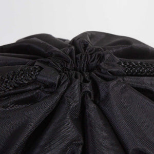 Custom Printed Impertex Drawstring Backpack 13×18 in (32×45 cm) – Black - Pamusan.com