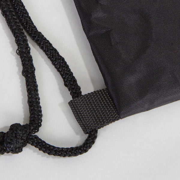 Custom Printed Impertex Drawstring Backpack 13×18 in (32×45 cm) – Black - Pamusan.com