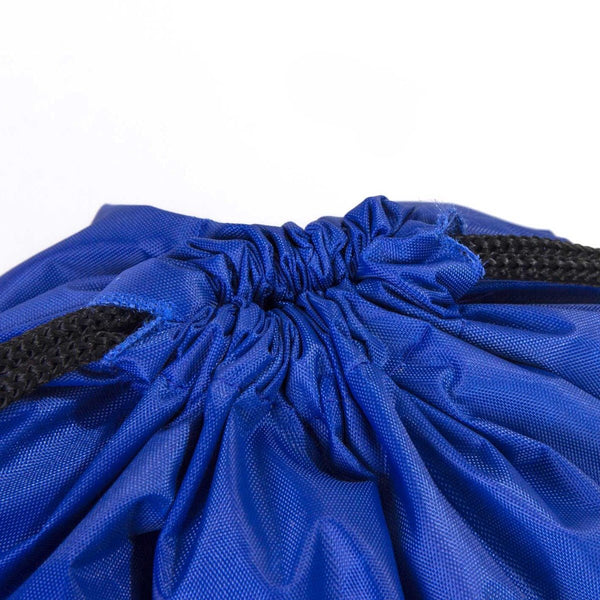 Custom Printed Impertex Drawstring Backpack 13×18 in (32×45 cm) – Saxe Blue - Pamusan.com