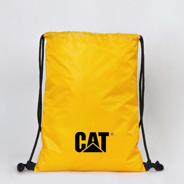 Custom Printed Impertex Drawstring Backpack 13×18 in (32×45 cm) – Yellow - Pamusan.com