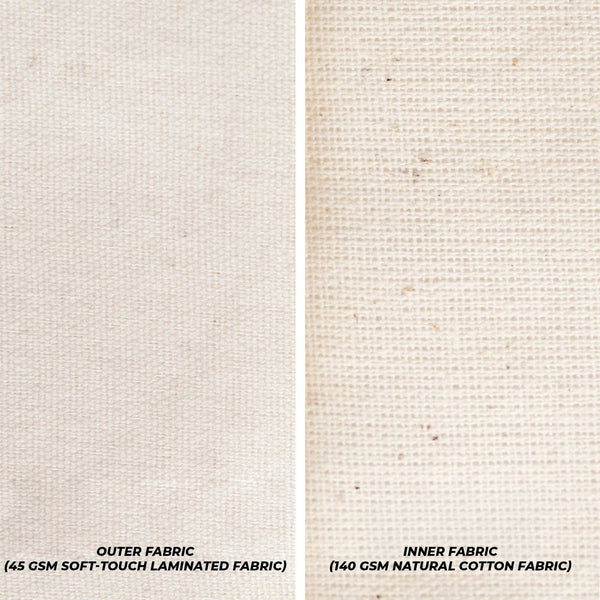 Custom Sublimation Printed Laminated Cotton Clutch Pouch – 12" × 8" (30 × 21 cm) - Pamusan.com