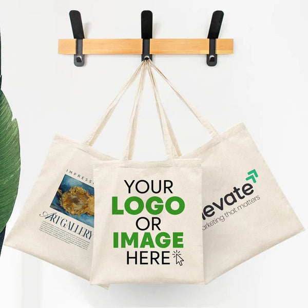 Custom Tote Bags With Logo – 6 oz Fabric Weight Cotton, Reusable & Printable - Pamusan.com