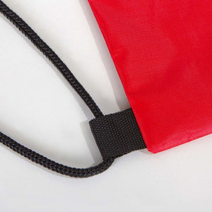 Custom Waterproof Drawstring Backpack – Red, Large 13×18 in (32×45 cm) - Pamusan.com