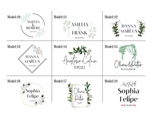 Custom Wedding Clutch Bag – Personalized Bridesmaid Gift Purse & Bridal Party Favor Tote - Pamusan.com