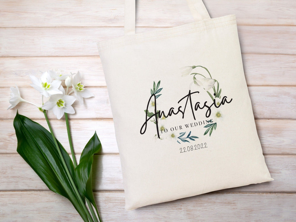 Custom Wedding Tote Bags – Personalized Bridesmaid & Bridal Party Gift Bags - Pamusan.com