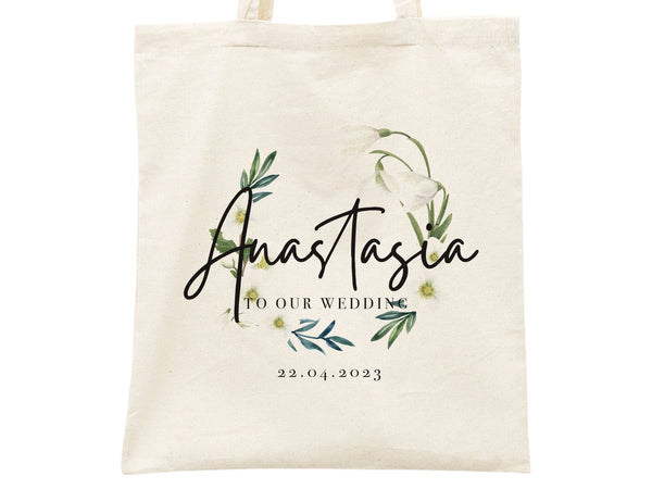 Custom Wedding Tote Bags – Personalized Bridesmaid & Bridal Party Gift Bags - Pamusan.com
