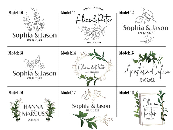 Custom Wedding Welcome Bag, 27 Different Design Wedding Tote, Bridesmaid Gift, Wedding Favors Bags, Bridal Party Bag - Pamusan.com