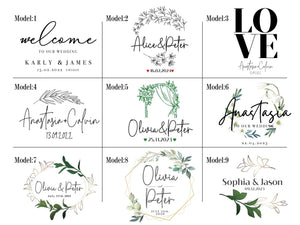 Custom Wedding Welcome Bag - Personalized Bachelorette Party Favor - Bridal Party Gift Bags - Wedding Favors - Pamusan.com