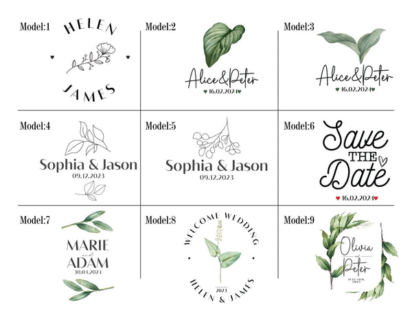 Custom Welcome Wedding Bags 18"W x 14"H x 3"L - Palm Tree Tote Bags - Bridal Tote - Custom Wedding Totes - Pamusan.com