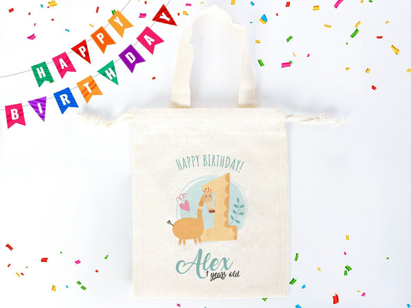 Customized Pouch Bags - Pouch Bags 6"W x 8 "H (15.5cm x 20cm) - Personalized Custom Name Birthday Favor Bags 27 Different Designs - Pamusan.com