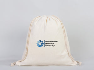 Drawstring Backpack- Material: 8oz Canvas - Personalized Cotton Drawstring Bags - Pamusan.com