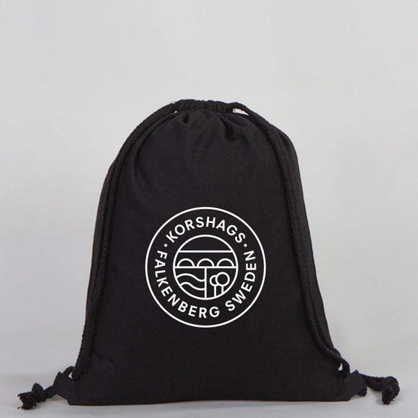 Drawstring Bags / Backpacks Black 14" W x 16" H (35x40 cm) - Customize - Pamusan.com