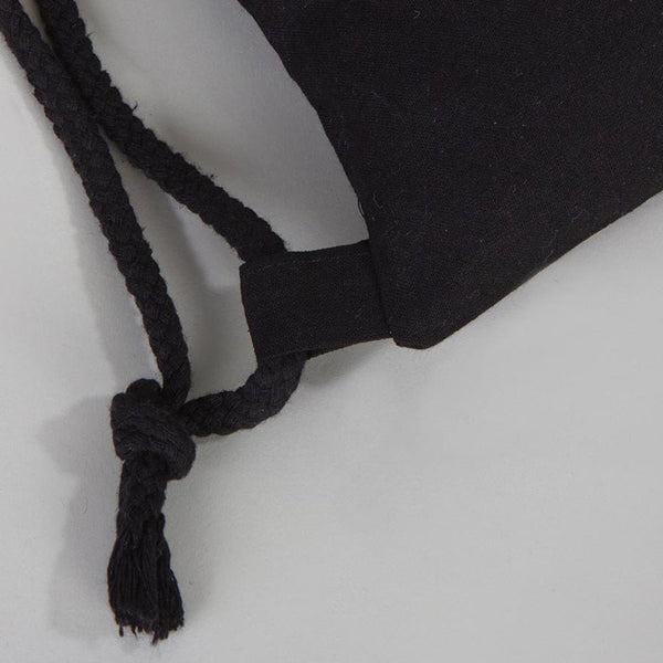 Drawstring Bags / Backpacks Black 14" W x 16" H (35x40 cm) - Customize - Pamusan.com