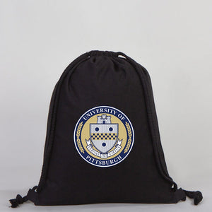 Drawstring Bags / Backpacks Black 14" W x 16" H (35x40 cm) - Customize - Pamusan.com