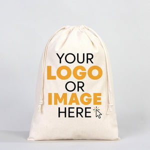 Fabric Pouch 10" W x 14" H (25 cm x 35 cm) - (Customize) - Pamusan.com